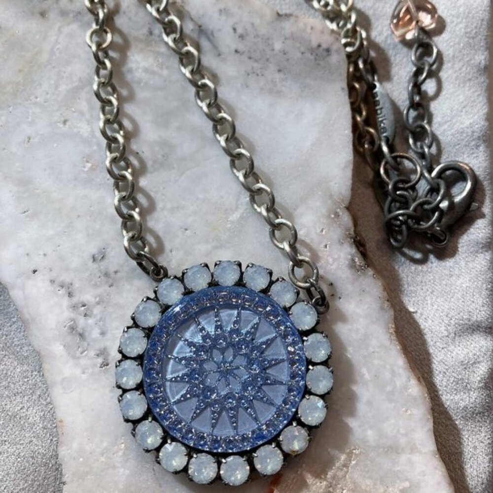 Sabika Urban Folk Medallion Necklace